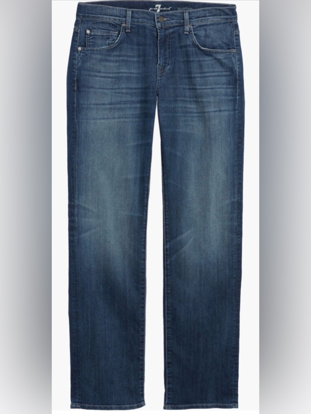 7 For All Mankind Austyn Jeans Men’s 36 Relaxed Straight Leg Stretch Denim